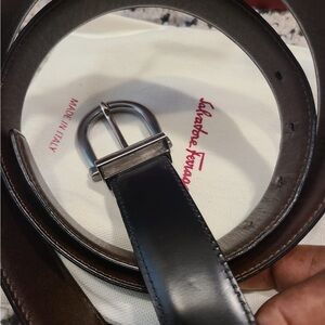 Ferragamo - Reversible and adjustable belt
